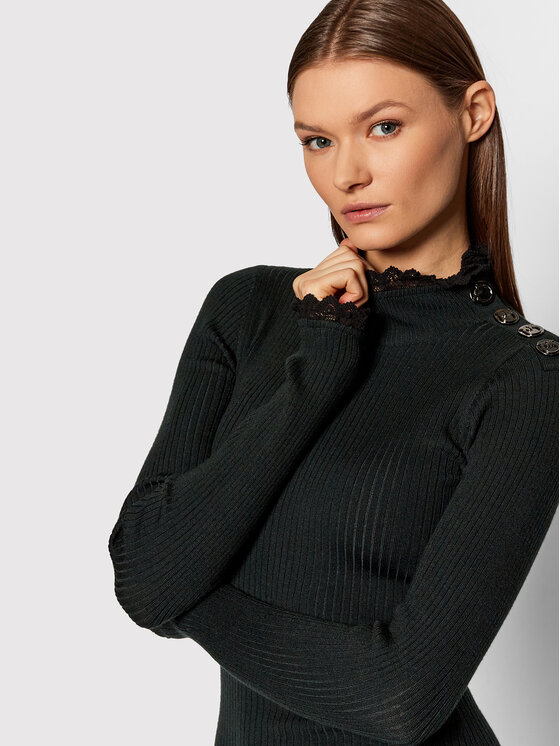 PINKO Pinko Trikotažinė suknelė Arzignano 1G166K Y77N Žalia Slim Fit