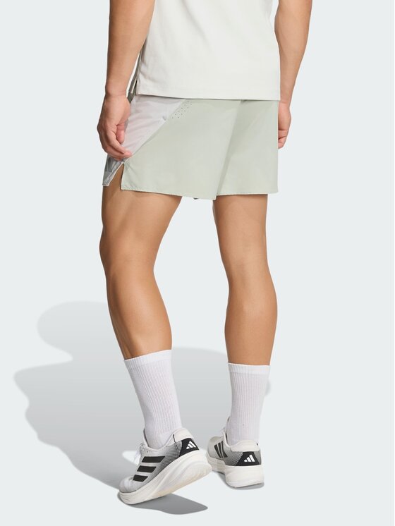adidas adidas Szorty sportowe adi365Breeze Running Zielony Regular Fit