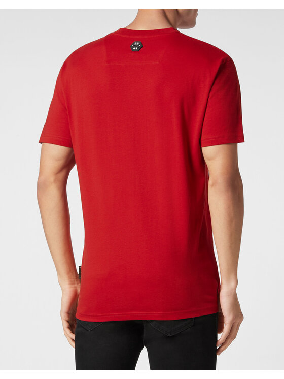 PHILIPP PLEIN PHILIPP PLEIN T-shirt 429 Rosso Regular Fit