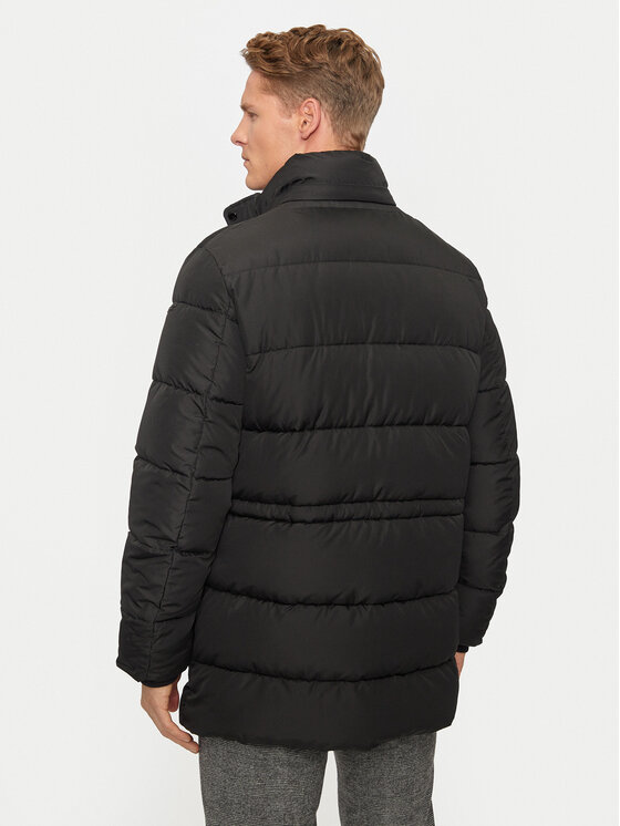 Geox Geox Kurtka zimowa Leitan M4628B T3144 F9000 Czarny Regular Fit