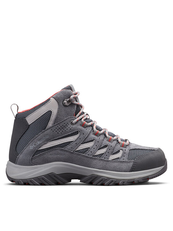 Columbia Pārgājienu apavi Crestwood Mid Waterproof 2099861 Pelēks