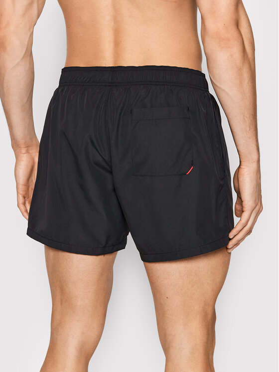 HUGO Hugo Plaukimo šortai Abas 50469303 Juoda Regular Fit