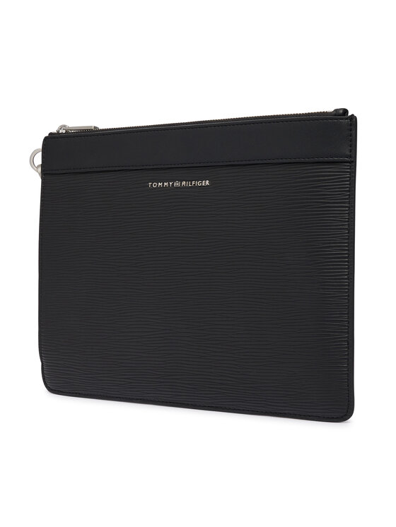 Tommy Hilfiger Tommy Hilfiger Umhängetasche Th Business Saffiano Pouch AM0AM14823 Schwarz