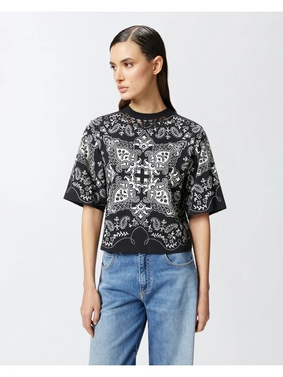 PINKO PINKO T-shirt 84290 Nero Regular Fit