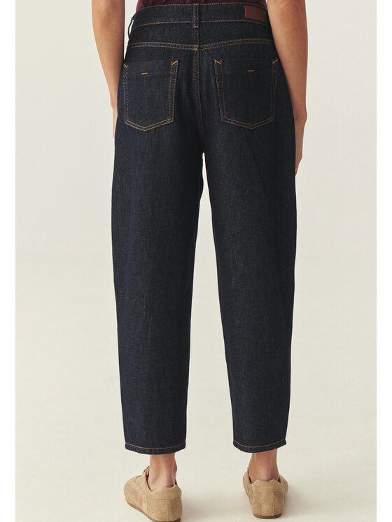 TATUUM TATUUM Jeansy AURA Granatowy Loose Fit