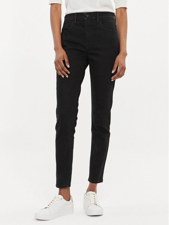 Wrangler Jeans Arachne 112332390 Nero Skinny Fit, taglia : 25_32
