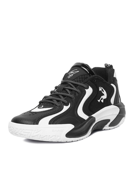 SHAQ SHAQ Взуття для баскетболу EO-DUNKMAN AQ95084M-BW Чорний
