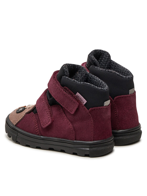 Mrugała Mrugała Schnürschuhe Andy 6180/4-55 Dunkelrot