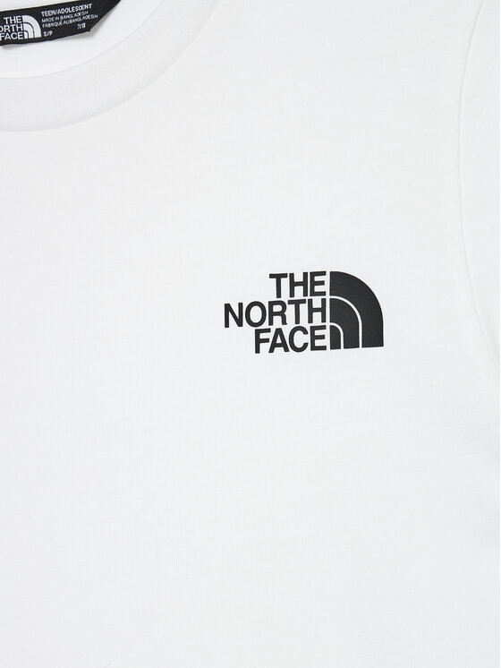 The North Face The North Face Тишърт Simple Dome NF0A8DRP Бял Regular Fit