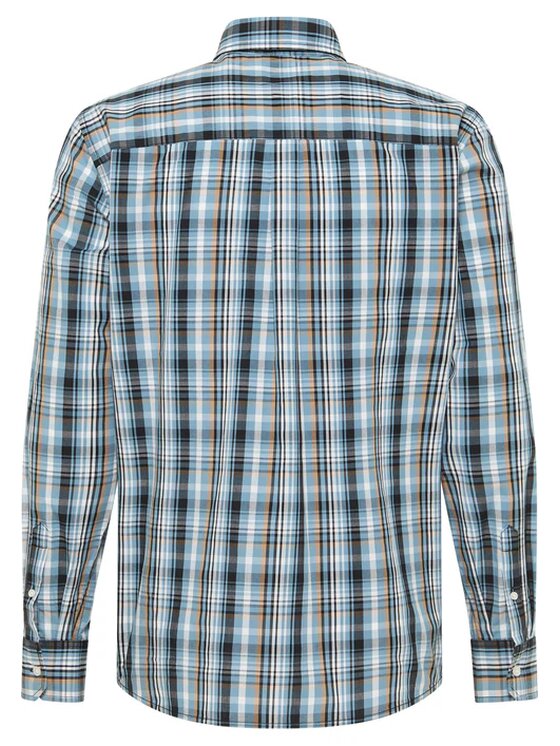 Mustang Mustang Camicia Style Chester Blu Regular Fit