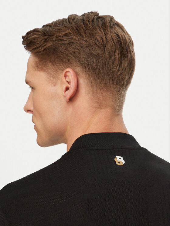 BOSS BOSS Polo särk Serve 3 50559206 Must Slim Fit