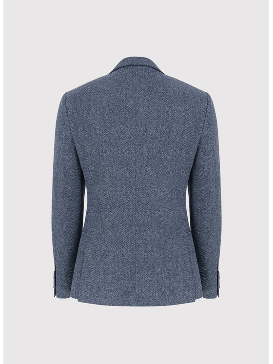 Pako Lorente Pako Lorente Marynarka P26WF-3X-014 Granatowy Slim Fit