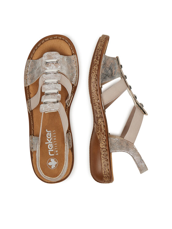 Rieker Rieker Sandali 62850-90 Siva