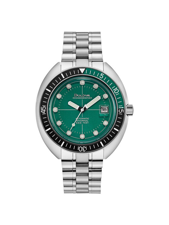 Bulova bulova Zegarek 96B322 Srebrny
