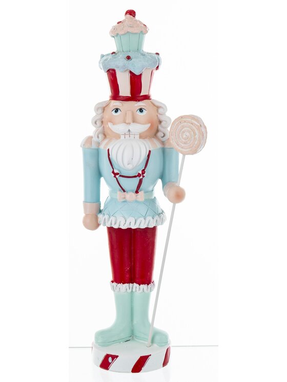 MIAhome MIAhome Figurka Dziadek do orzechów z mufinkami Turkusowy