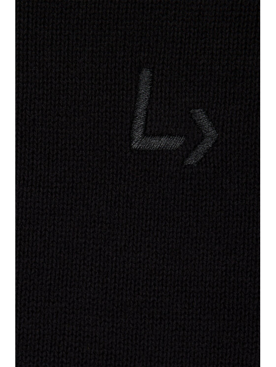 Lancerto Lancerto Sweter Jordi SW073222000071 Czarny Regular Fit