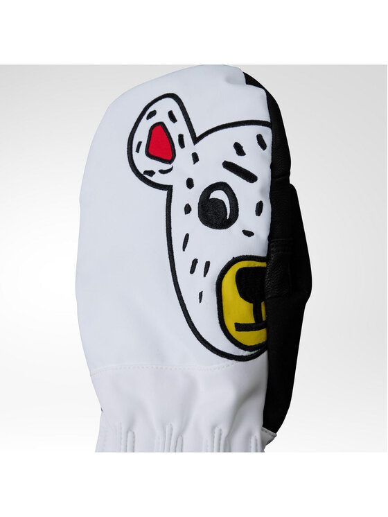 Rossignol Rossignol Rękawice narciarskie W Jcc Mittens R-Shell Dry Biały