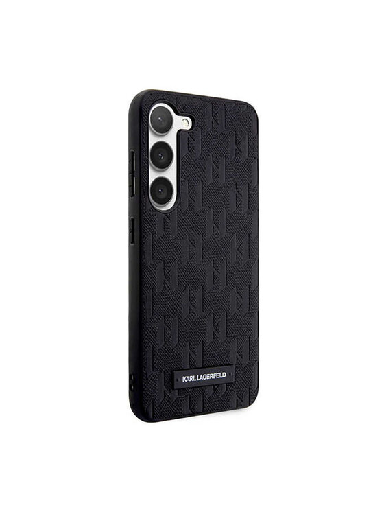 KARL LAGERFELD KARL LAGERFELD Etui na telefon Saffiano Czarny