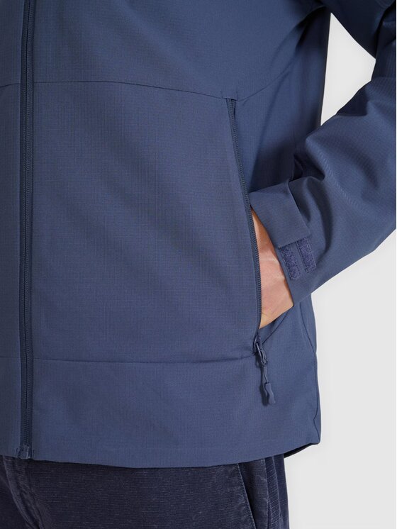 4F 4F Μπουφάν μεταβατικό 4FWSS25TTJAM704-22S Σκούρο μπλε Regular Fit