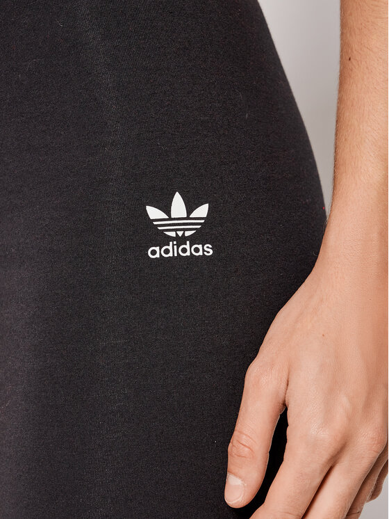 adidas Legginsy Lougewear adicolor Essentials H06625 Czarny Skinny Fit â¢ Modivo.pl