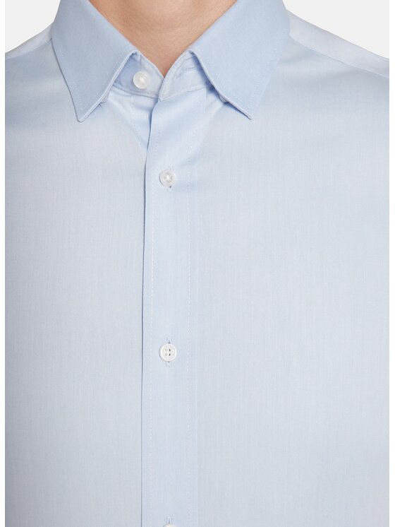 Pako Lorente Pako Lorente Koszula P25WF-1X-022 Niebieski Slim Fit