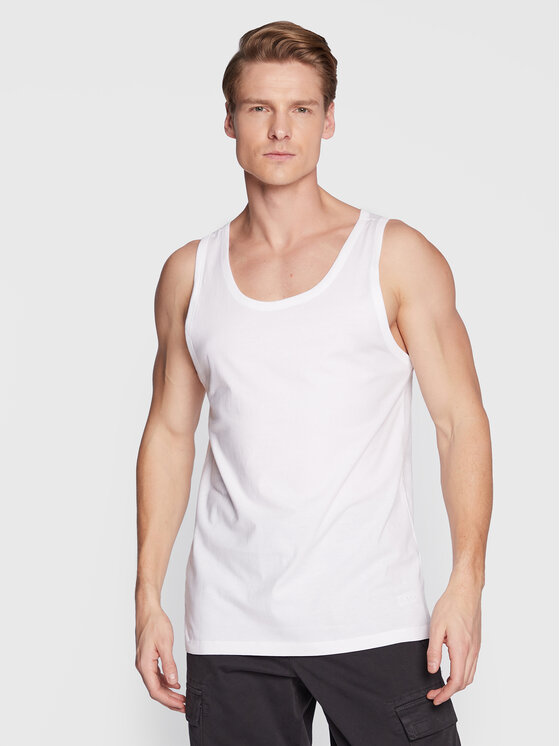 BOSS BOSS Ujjatlan felső szett 50475278 Fehér Regular Fit
