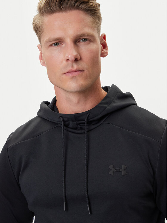 Under Armour Under Armour Pulóver UA Armour Fleece Hoodie 1373353 Fekete Regular Fit
