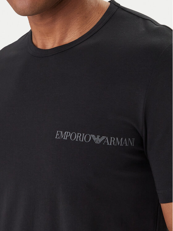 Emporio Armani Emporio Armani T-Shirt 28198 Czarny Comfort Fit