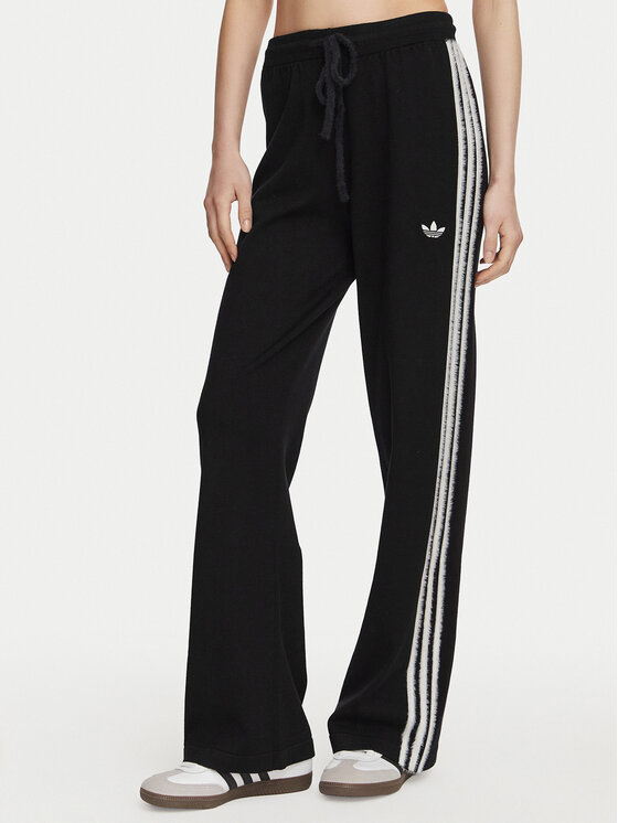 adidas Spodnji del trenirke Firebird KS9363 Črna Regular Fit