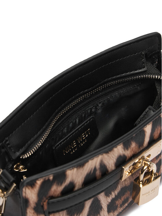 Nine West Nine West Дамска чанта CEO-GOLDEN MUSE-LA374-6033 Кафяв