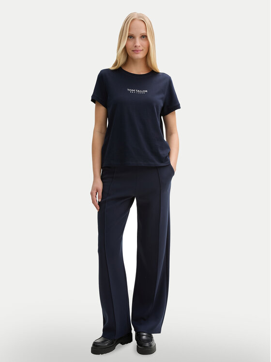 Tom Tailor Tom Tailor Tricou 1045543 Bleumarin Regular Fit