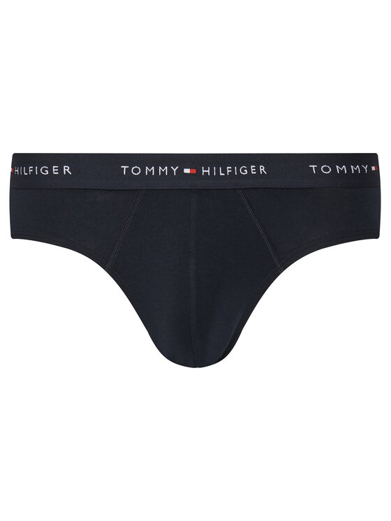 Tommy Hilfiger Tommy Hilfiger Souprava slipů UM0UM03471 Černá