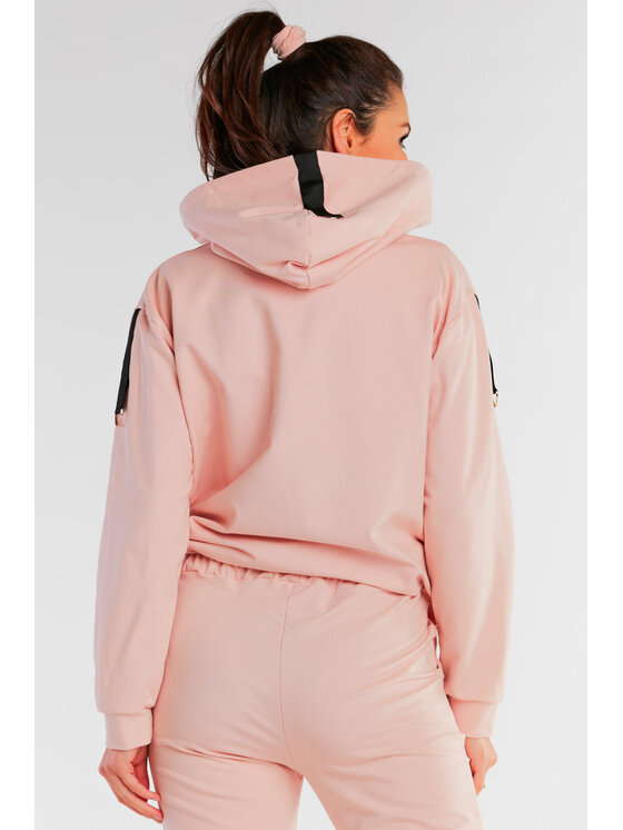 Infinite You Infinite You Bluza M248 Różowy Basic Fit