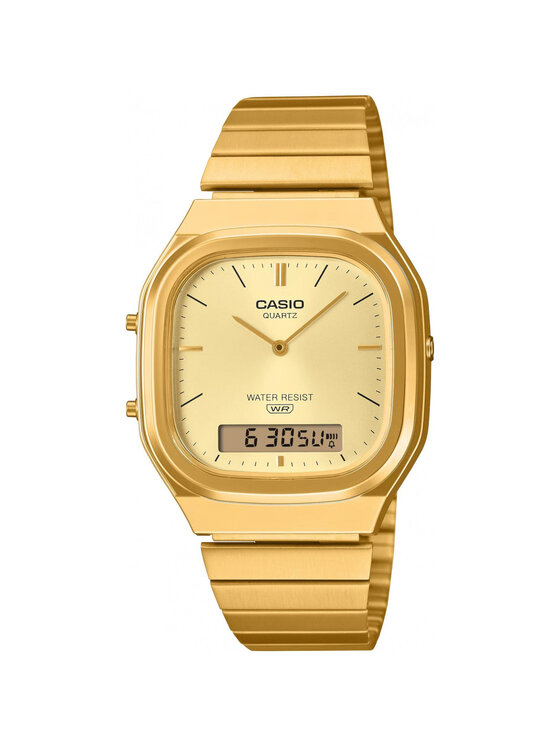 Casio Casio Zegarek 4549526409646 Złoty