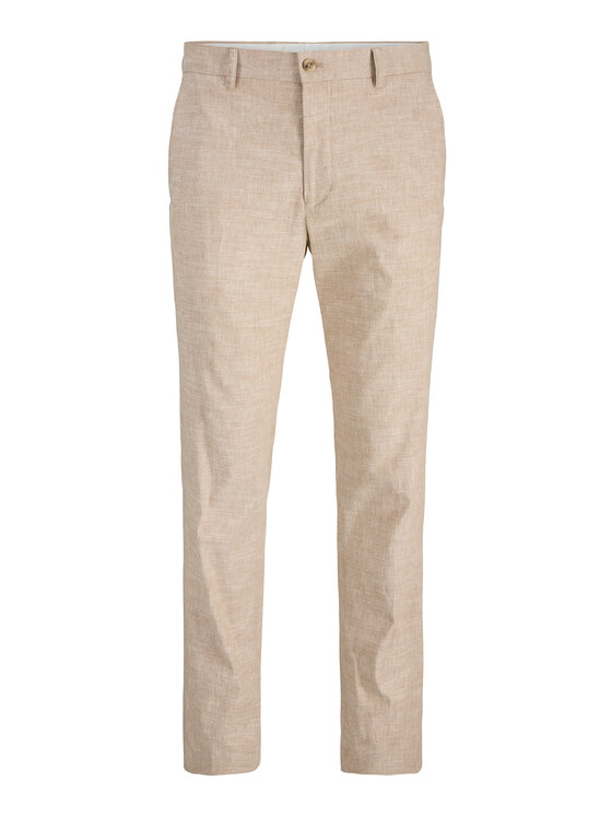 Jack & Jones Jack & Jones Chino kalhoty Riviera 12228724 Béžová Slim Fit