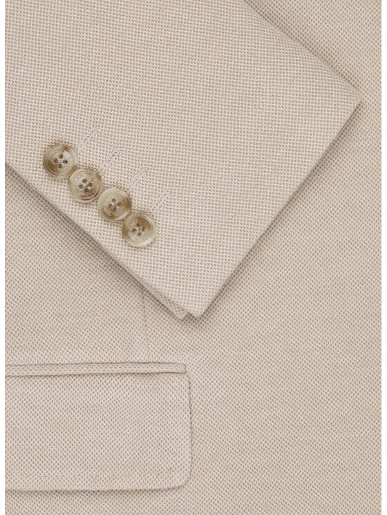 Pako Lorente Pako Lorente Marynarka P25SF-3X-012 Beżowy Slim Fit