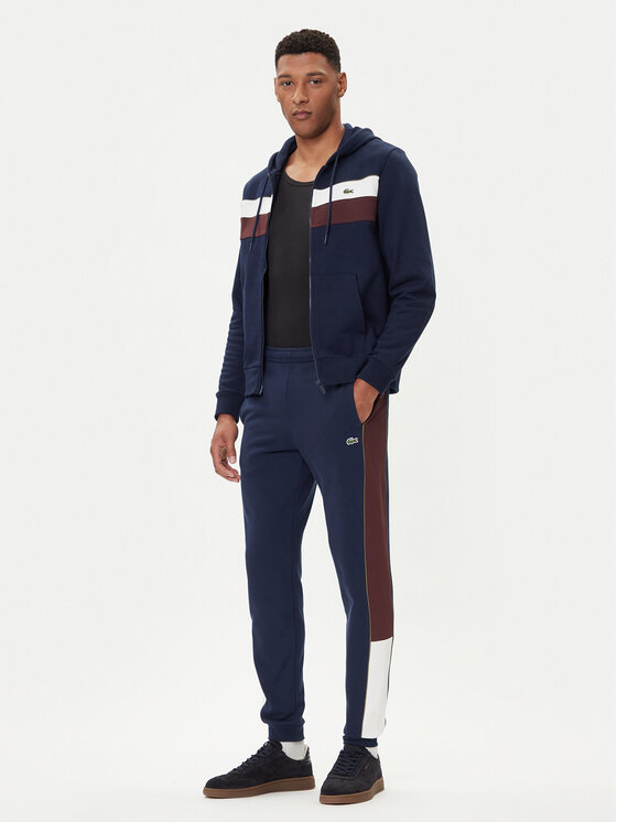 Lacoste Lacoste Teplákové nohavice XH5923 Tmavomodrá Regular Fit