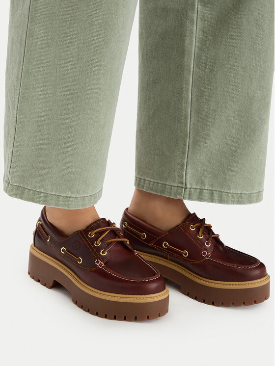 Timberland Timberland Chunky loafers Stone Street Boat TB0A2QDMD571 Marrone
