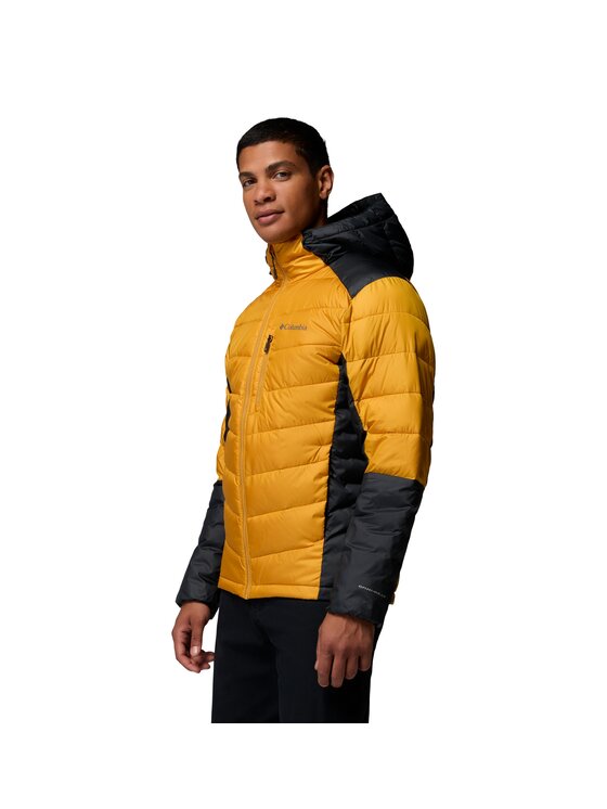 Columbia Columbia Kurtka puchowa 208529 Żółty Regular Fit