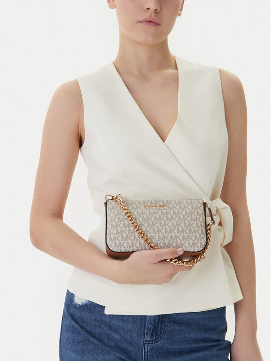 Michael Kors Michael Kors Torbica Jet Set 32F1GJ6W6B Bež