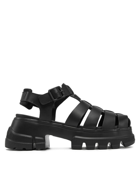 Női Szandál Tommy Jeans, Méret: 39, Fekete, EN0EN02751