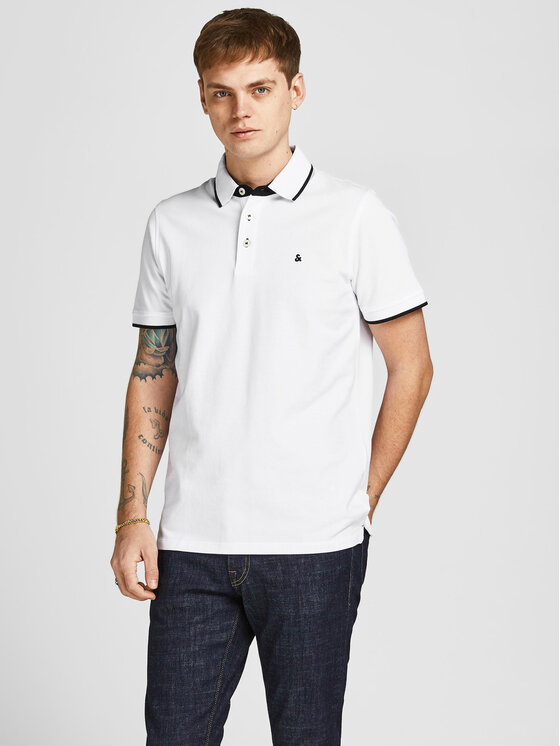 Jack & Jones Jack & Jones Set de tricouri polo﻿ Paulos 12191216 Colorat Slim Fit