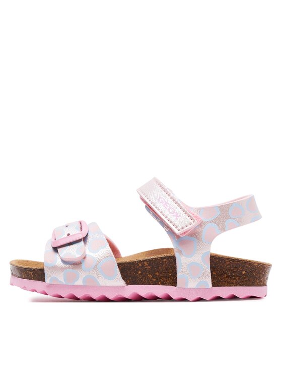 Geox Geox Sandale B Sandal Chalki Girl B922RA 000NF C8868 M Ružičasta