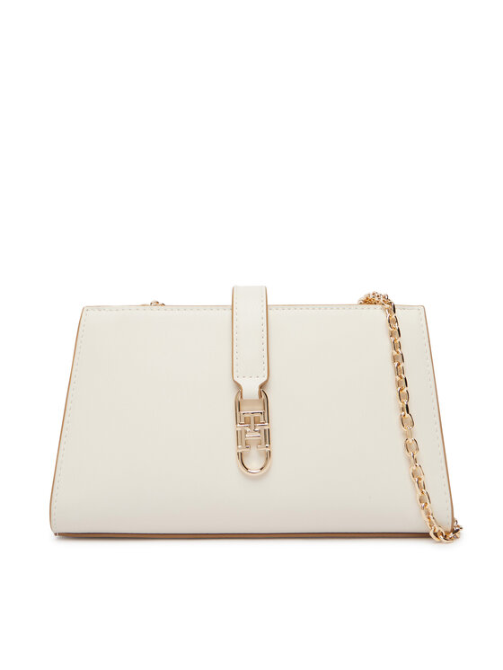 Tommy Hilfiger Tommy Hilfiger Kabelka Th Libre Chain Crossover AW0AW18614 Béžová