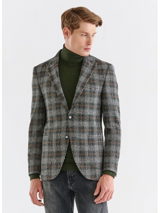 Pako Lorente Pako Lorente Marynarka P23WP-3X-011 Kolorowy Slim Fit
