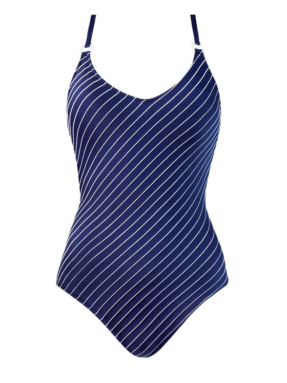 Miss Lou Miss Lou Costume da bagno ML028 Blu scuro