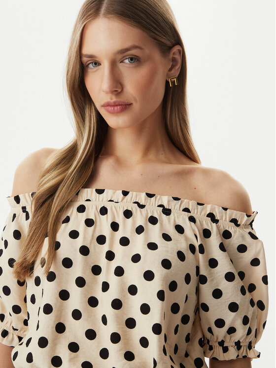 Morgan Morgan Blusa 261-OVITA Beige Regular Fit