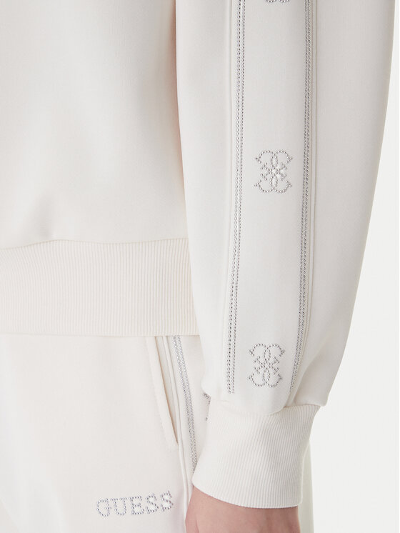 Guess Guess Felpa V6RQ96 KCX22 Bianco Regular Fit