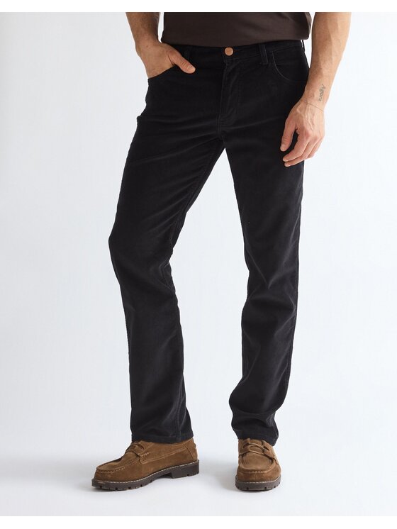 Wrangler Wrangler Jeansy GREENSBORO Czarny Straight Leg