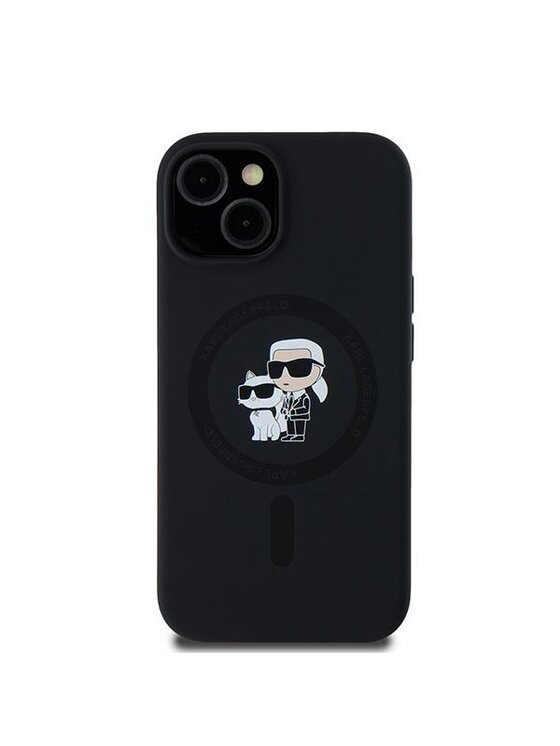 Etui na telefon KARL LAGERFELD, Czarne, Apple iPhone 11